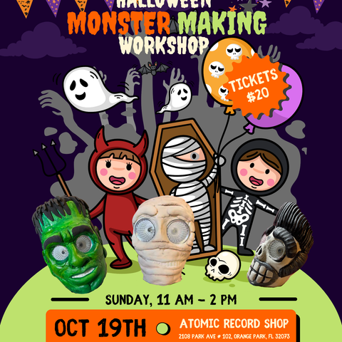 Halloween Monster Making Workshop (SOLD OUT)
