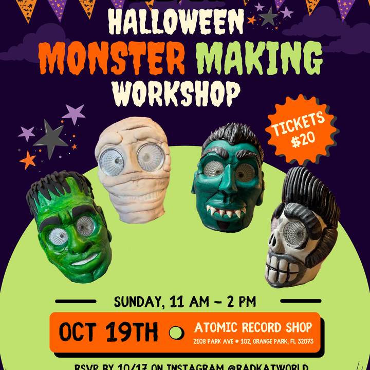 Halloween Monster Making Workshop (SOLD OUT)
