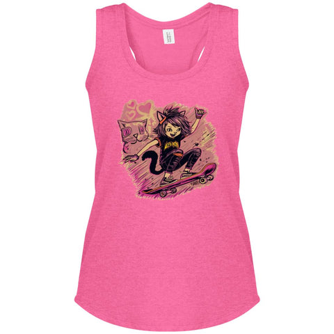 DM138L Women's Perfect Tri Racerback Tank