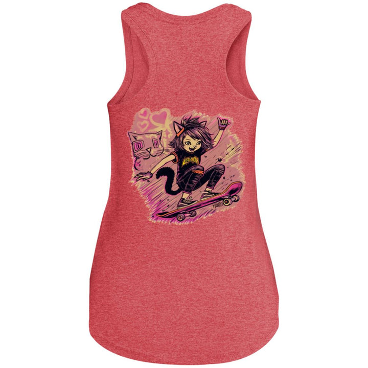 DM138L Women's Perfect Tri Racerback Tank